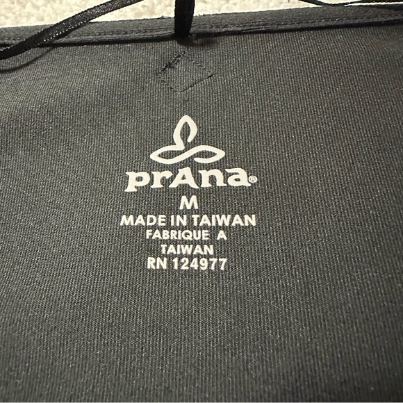 Prana Black Tally Faux Wrap Midi Knee Long Sleeve Dress - Picture 8 of 10